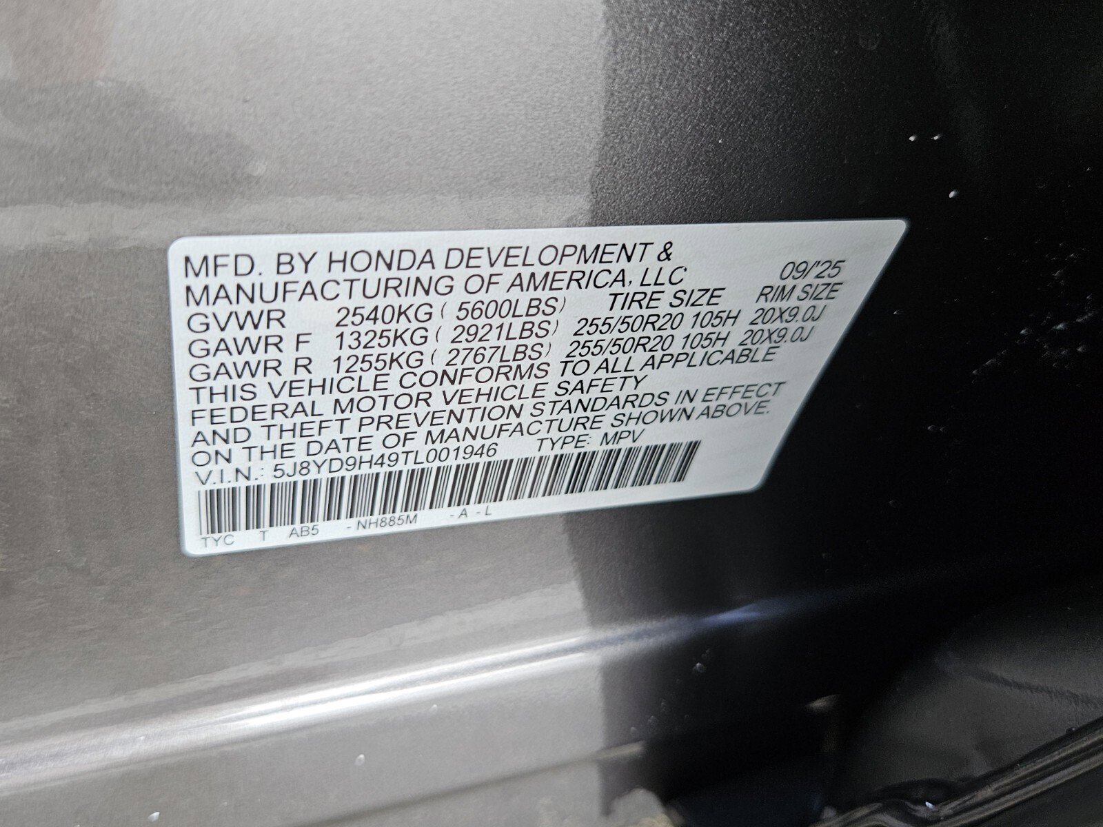 New 2026 Acura MDX FWD w/ Technology Package image 26