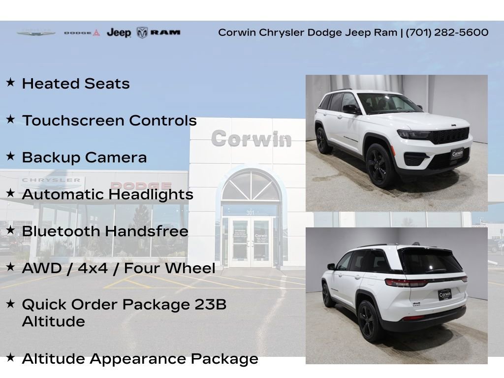 Used 2023 Jeep Grand Cherokee Altitude image 8