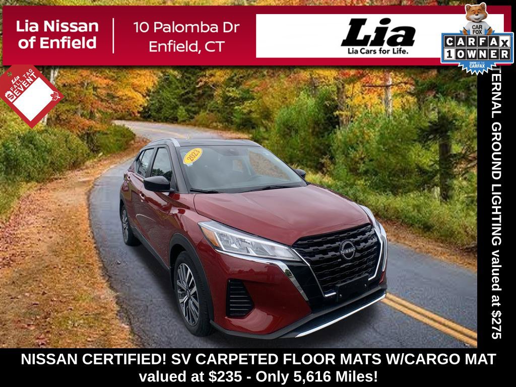 Certified 2023 Nissan Kicks SV FWD image 1