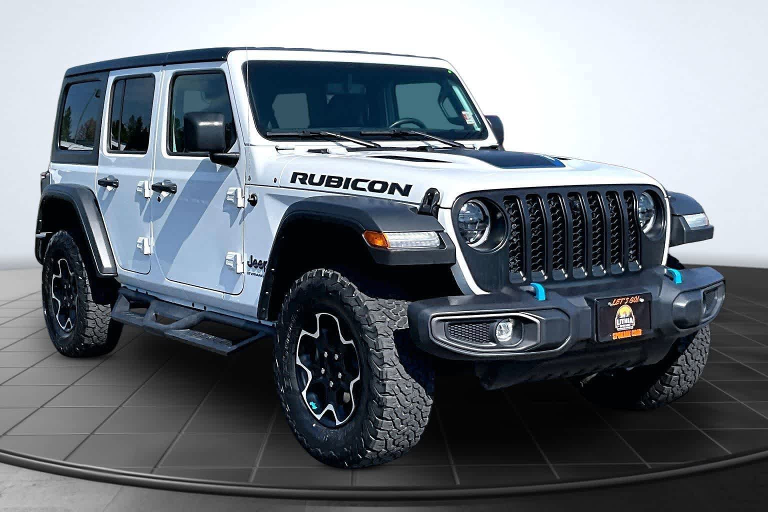 Used 2023 Jeep Wrangler Unlimited Rubicon 4xe w/ Cold Weather Group AWD/4WD image 22