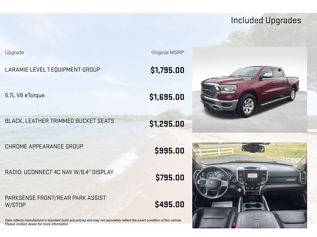 Used 2020 RAM 1500 Laramie AWD/4WD image 5