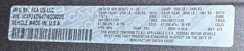 New 2026 Jeep Wrangler Sport S image 46