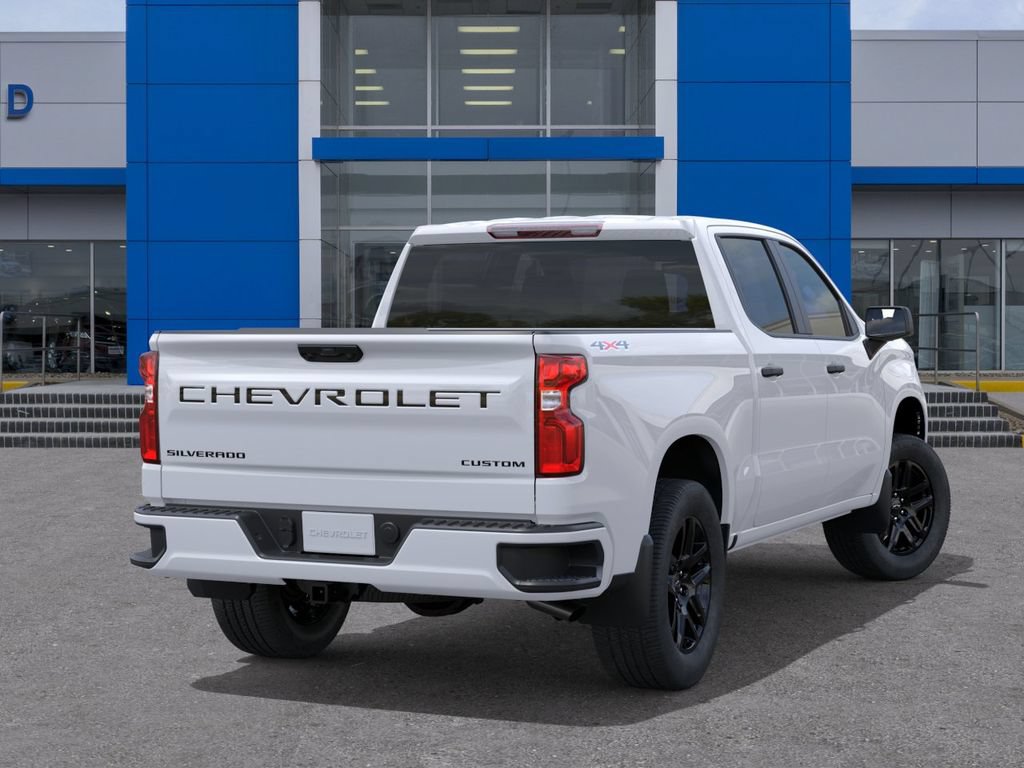 New 2026 Chevrolet Silverado 1500 Custom w/ LPO, Dark Essentials Package AWD/4WD image 4
