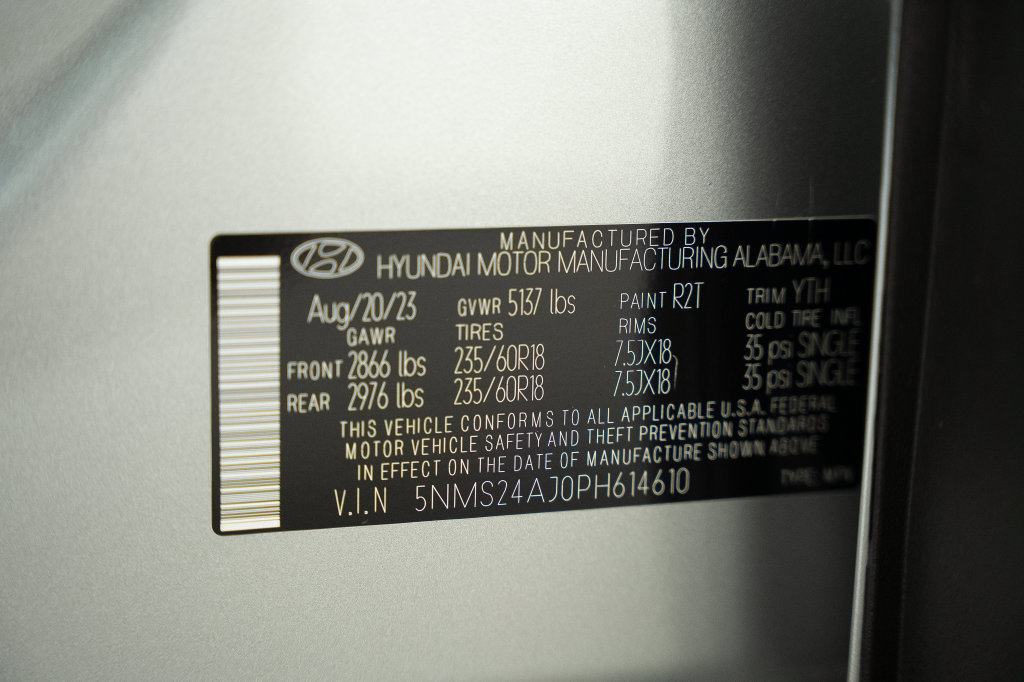 Certified 2023 Hyundai Santa Fe SEL w/ Cargo Package FWD image 40