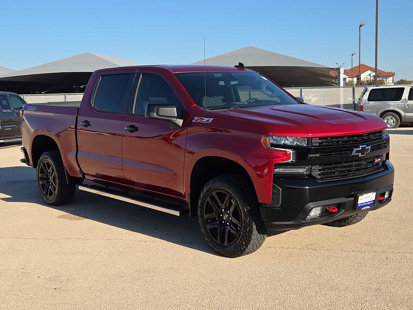 Used 2021 Chevrolet Silverado 1500 LT Trail Boss w/ Bed Protection Package AWD/4WD image 2