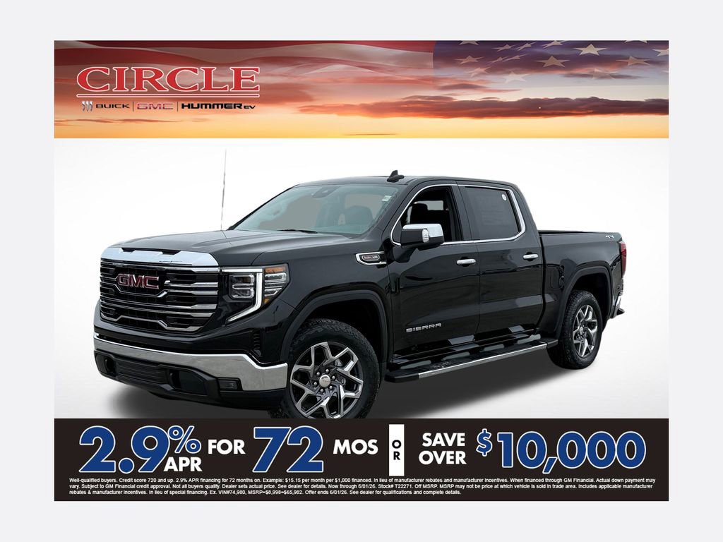 New 2026 GMC Sierra 1500 SLT w/ SLT Premium Package