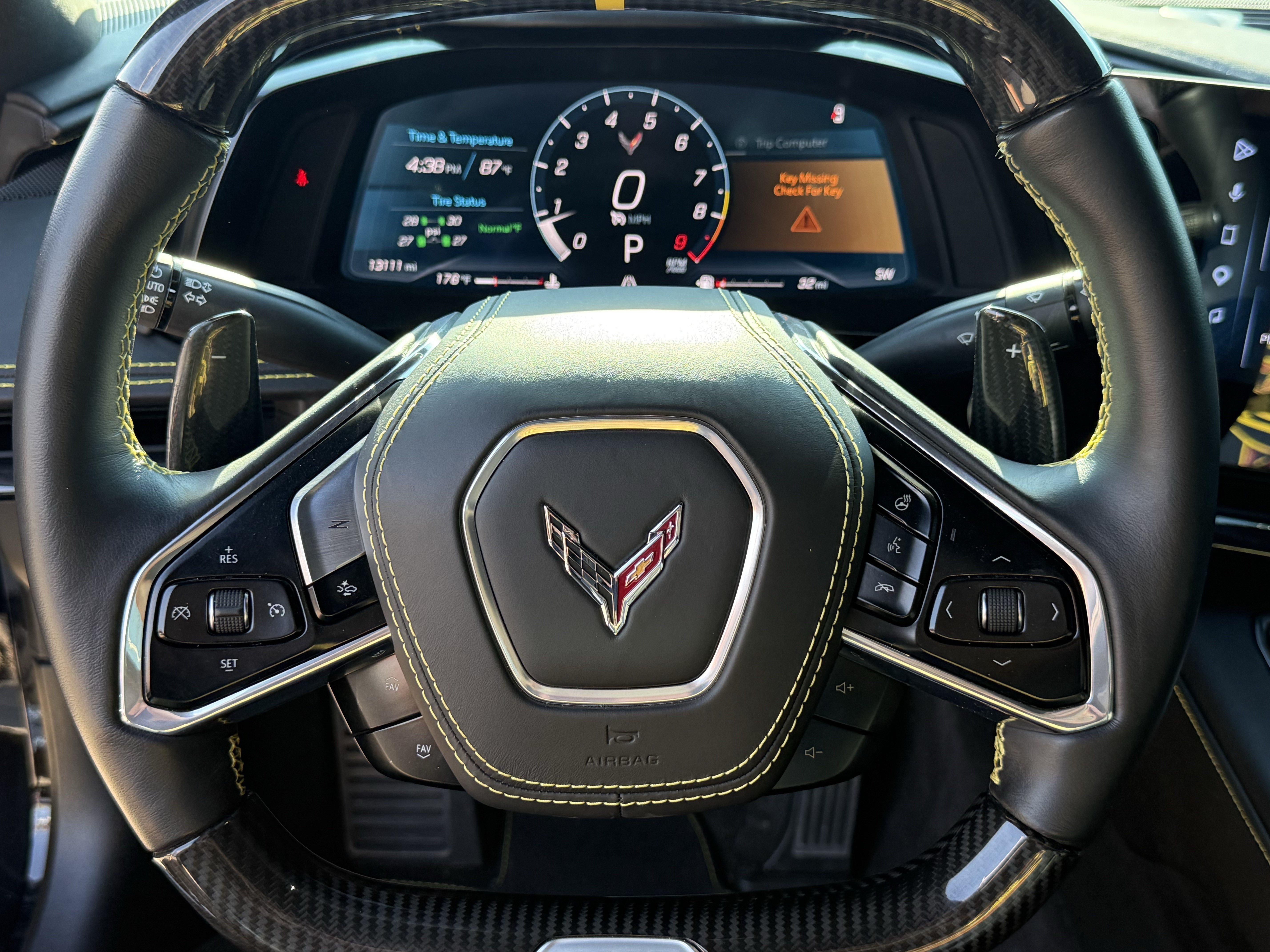 Used 2025 Chevrolet Corvette Z06 w/ Stealth Interior Trim Package RWD image 15