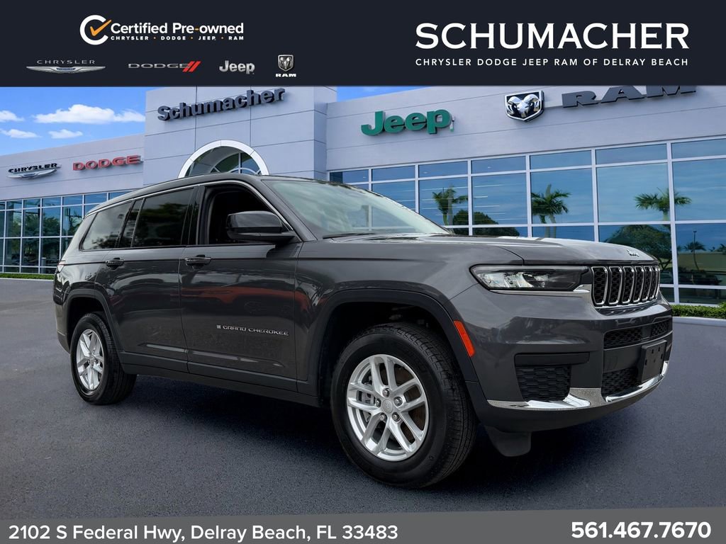 Used 2023 Jeep Grand Cherokee L Laredo w/ Luxury Tech Group I AWD/4WD image 1