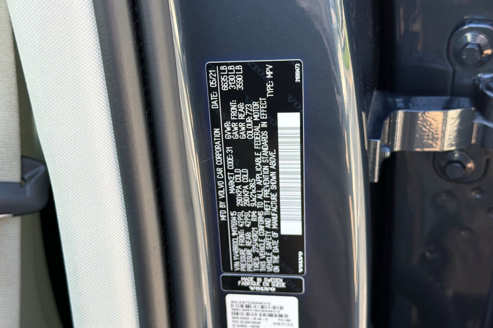 Used 2021 Volvo XC90 T8 Inscription w/ Advanced Package AWD/4WD image 39