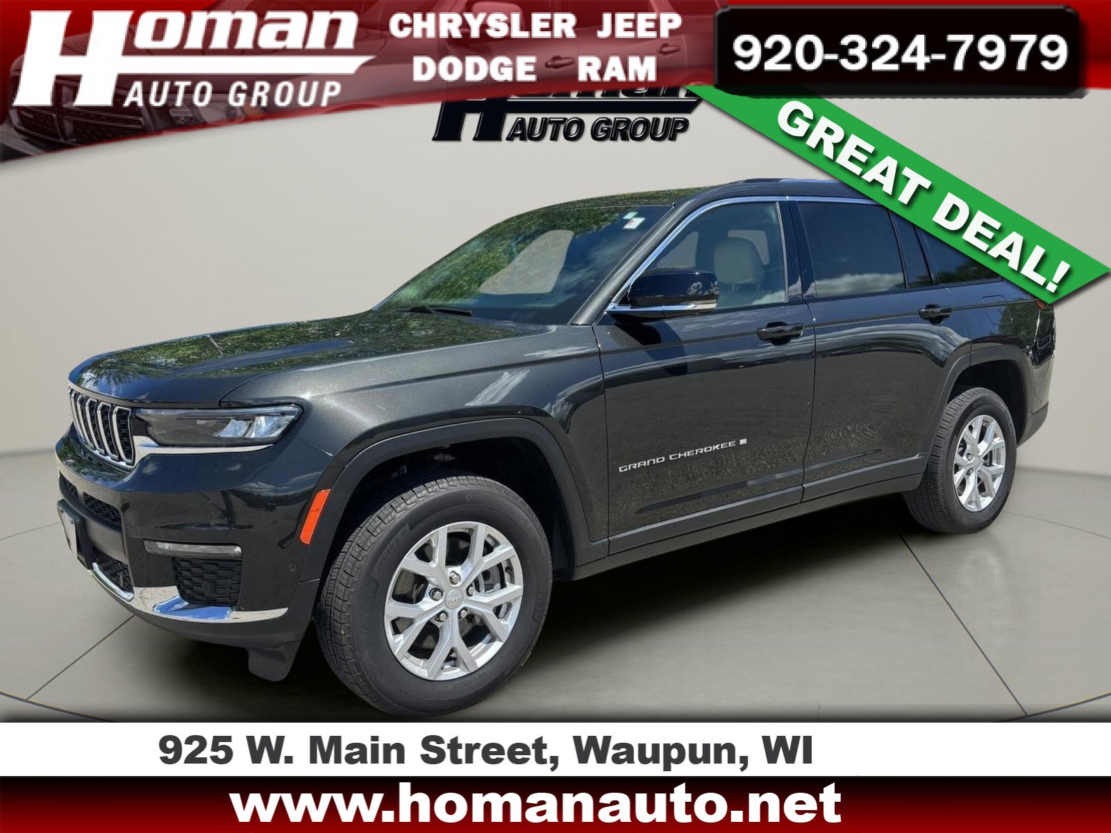 Used 2024 Jeep Grand Cherokee L Limited w/ Luxury Tech Group II AWD/4WD image 1