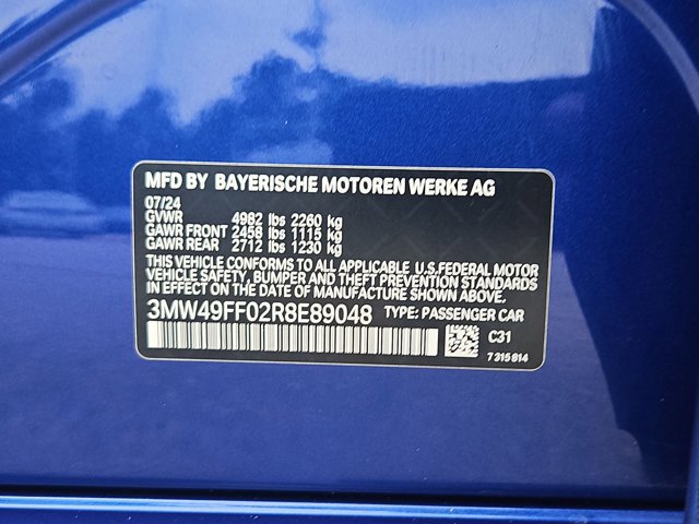 Certified 2024 BMW M340i xDrive w/ Premium Package AWD/4WD image 23