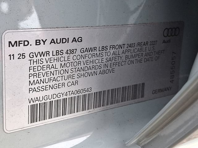 New 2026 Audi A3 2.0T Premium AWD/4WD image 11