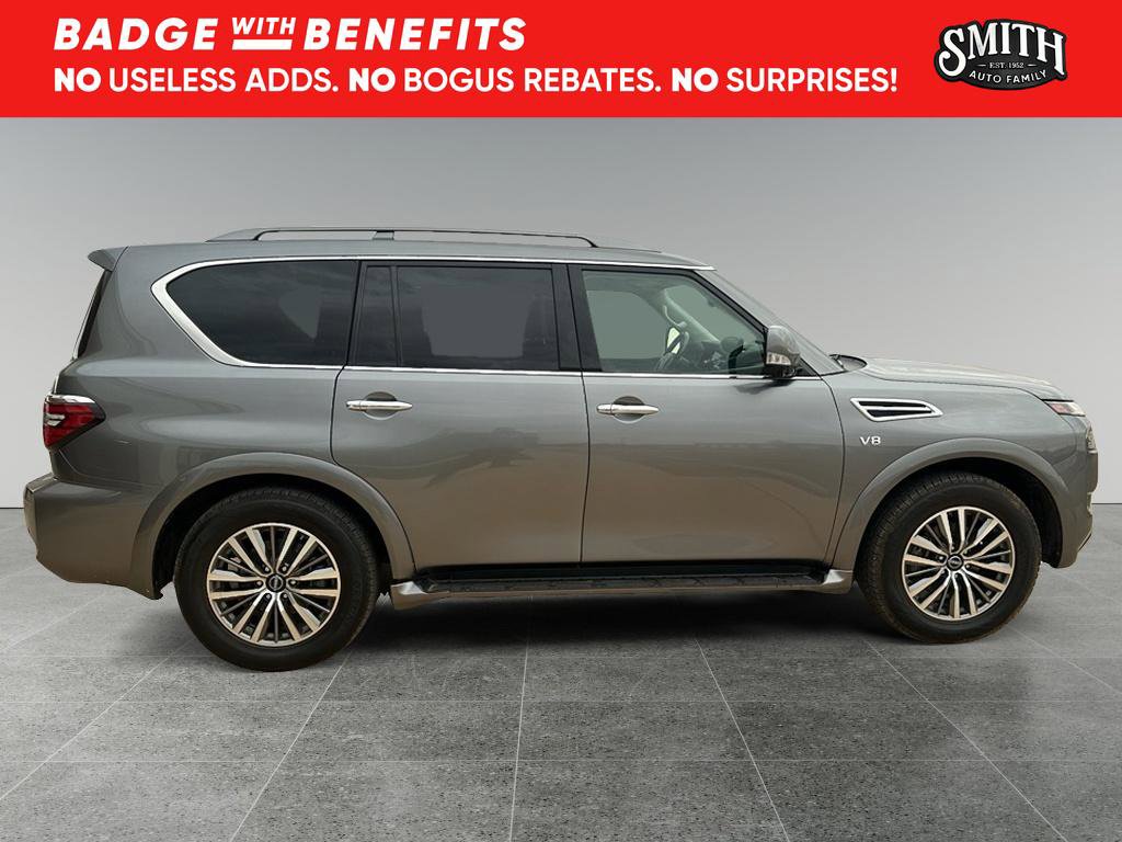 Used 2021 Nissan Armada SL w/ Captain's Chairs Package AWD/4WD image 9