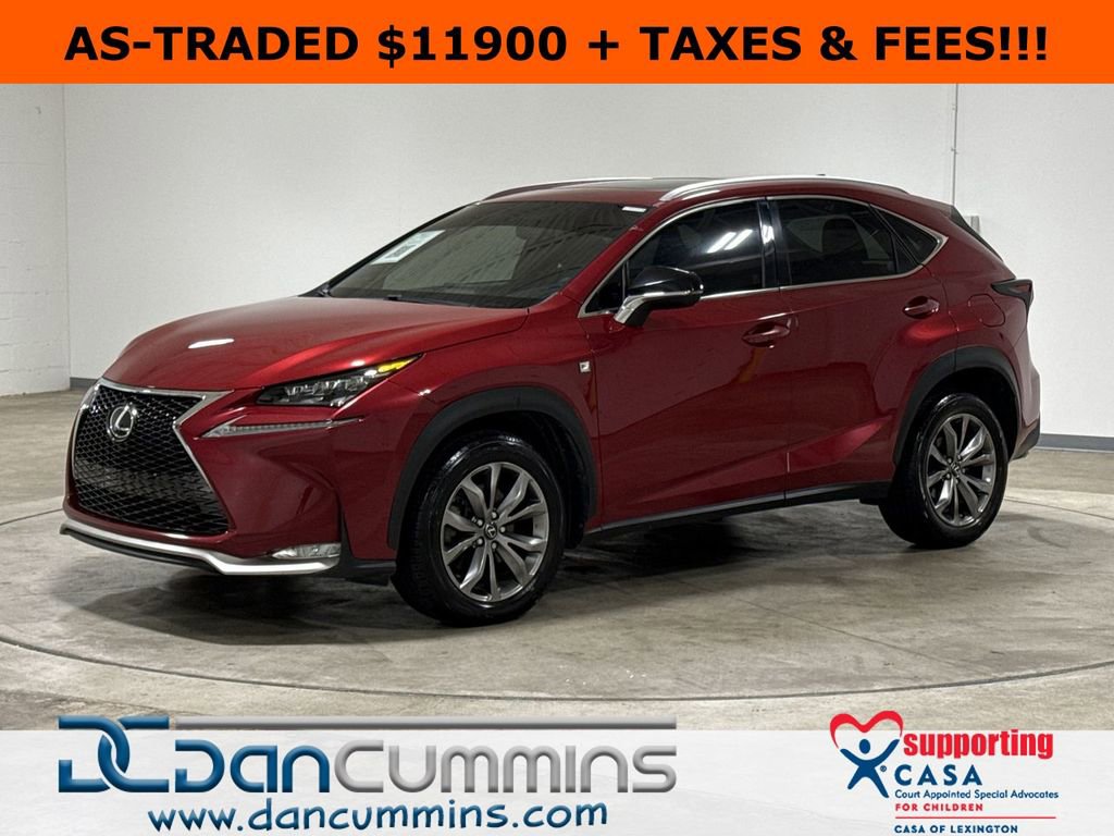 Used 2015 Lexus NX 200t F Sport w/ Navigation System Package