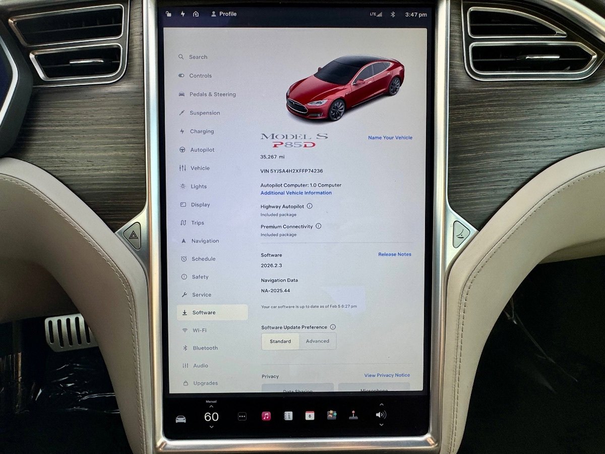 Used 2015 Tesla Model S P85D AWD/4WD image 19