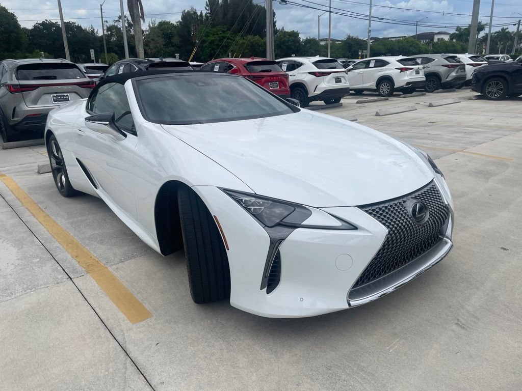Certified 2024 Lexus LC 500 Convertible w/ Touring Package