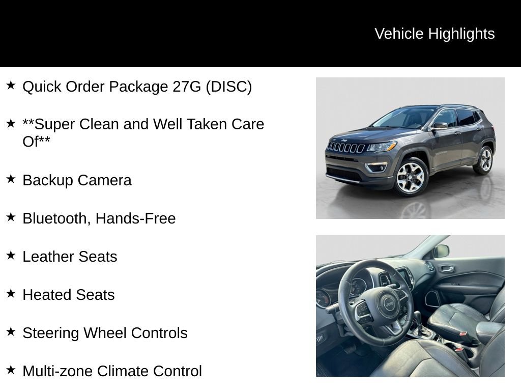 Used 2019 Jeep Compass Limited AWD/4WD image 6