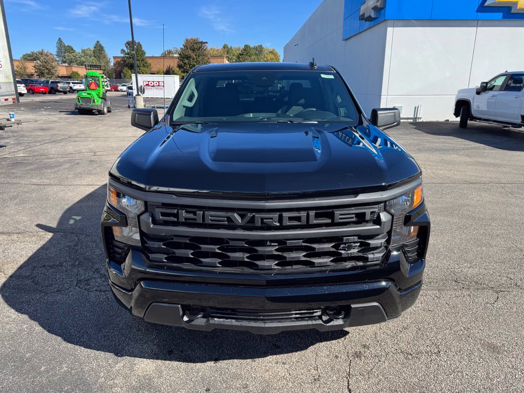 New 2026 Chevrolet Silverado 1500 Custom w/ Turbomax Blackout Package AWD/4WD image 2