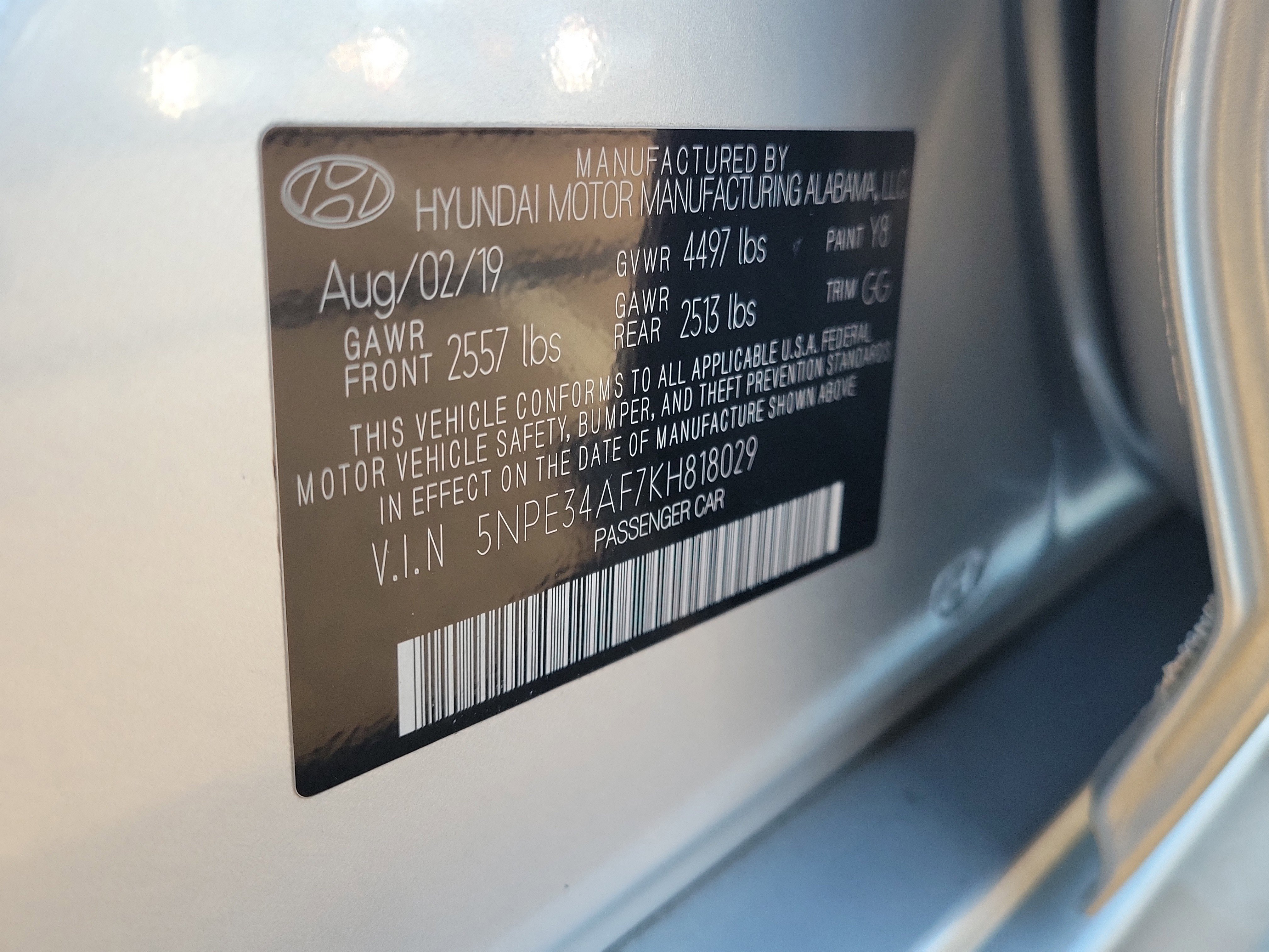 Used 2019 Hyundai Sonata SEL image 33