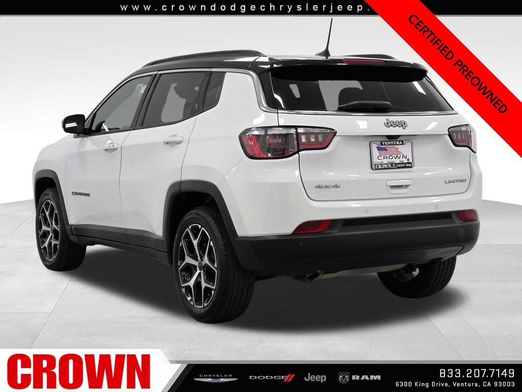 Certified 2025 Jeep Compass Limited AWD/4WD image 5