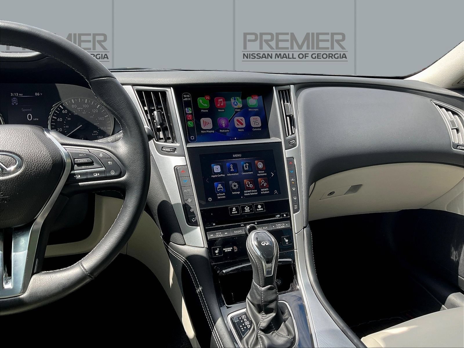 Used 2021 INFINITI Q50 Luxe w/ Cargo Package RWD image 11