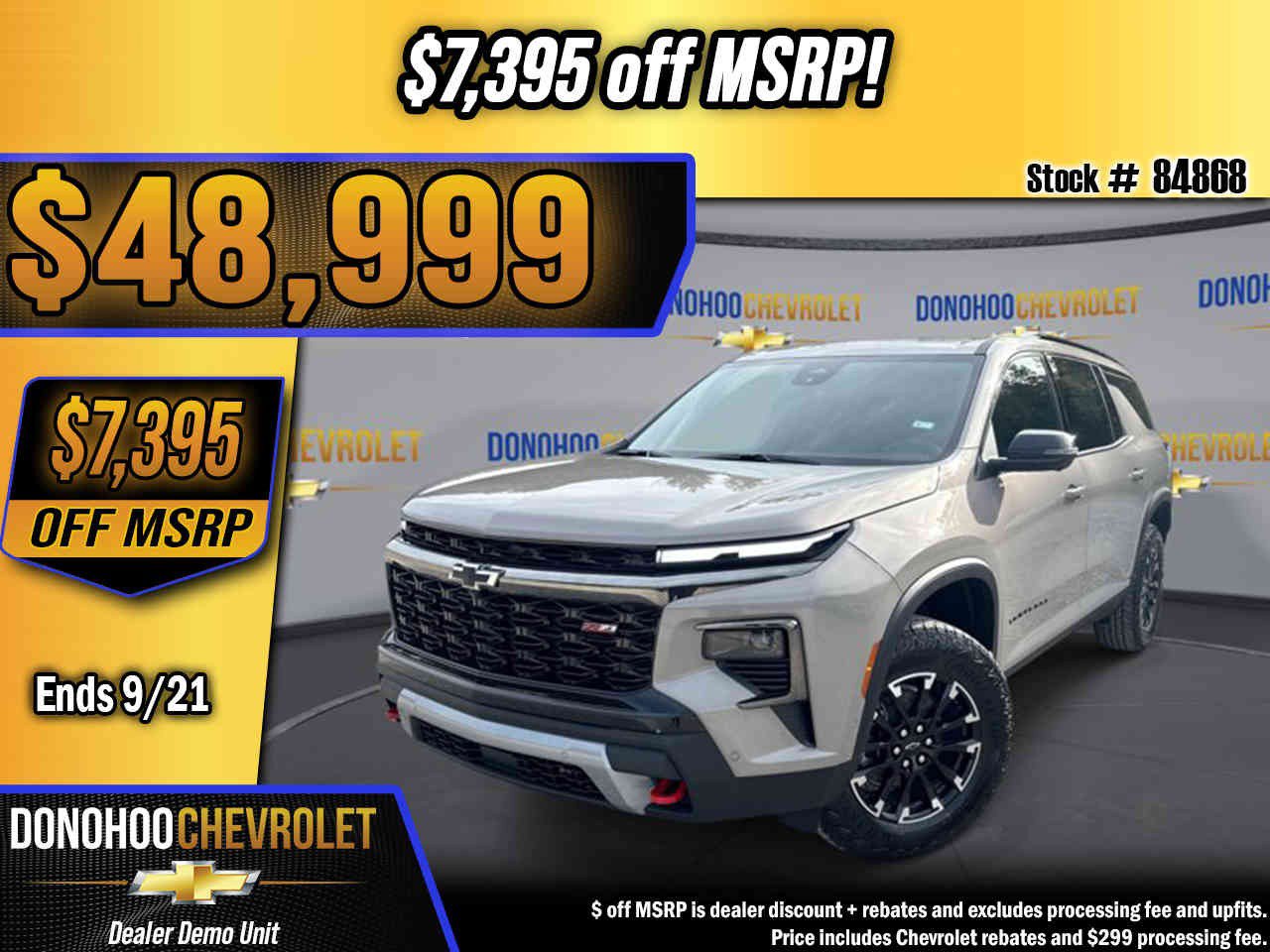 New 2026 Chevrolet Traverse Z71 w/ Enhanced Driving Package AWD/4WD image 1