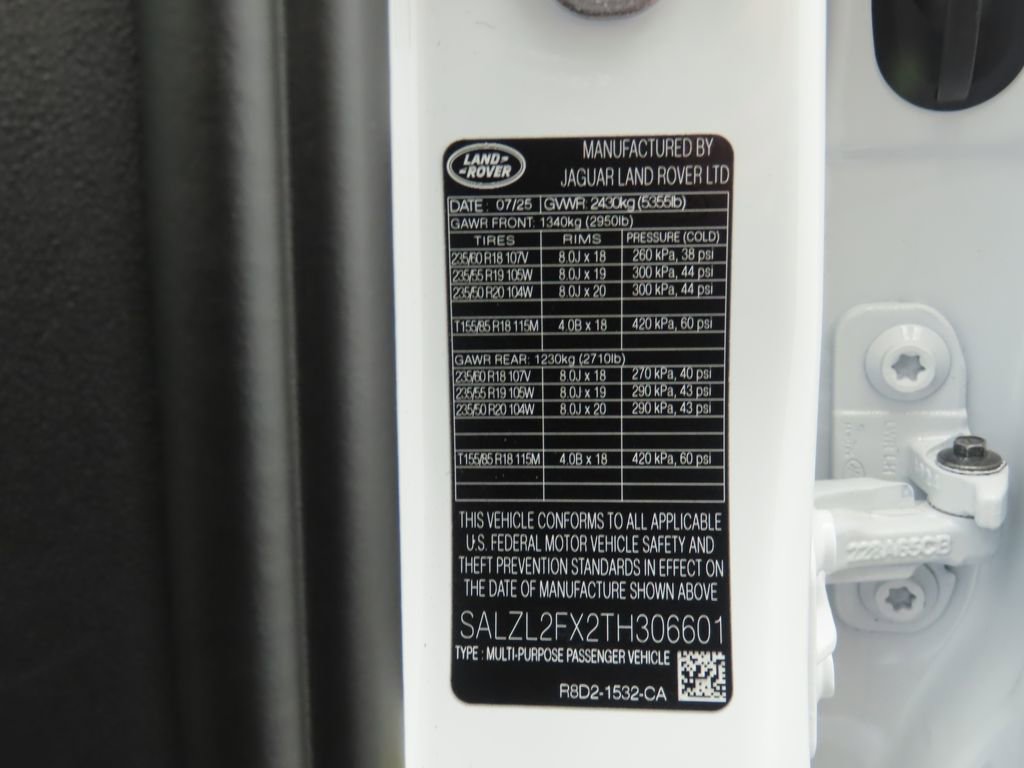 New 2026 Land Rover Range Rover Evoque Dynamic SE image 34