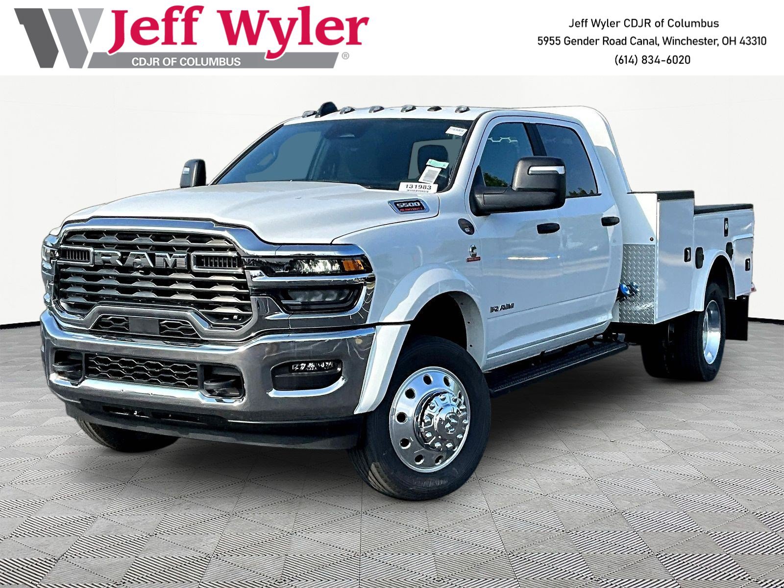 New 2026 RAM 5500 4x4 Crew Cab