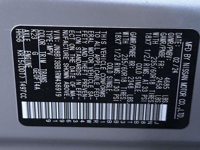 Used 2024 Nissan Rogue SV AWD/4WD image 30