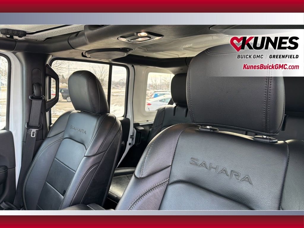 Used 2021 Jeep Wrangler Unlimited Sahara w/ Cold Weather Group image 23