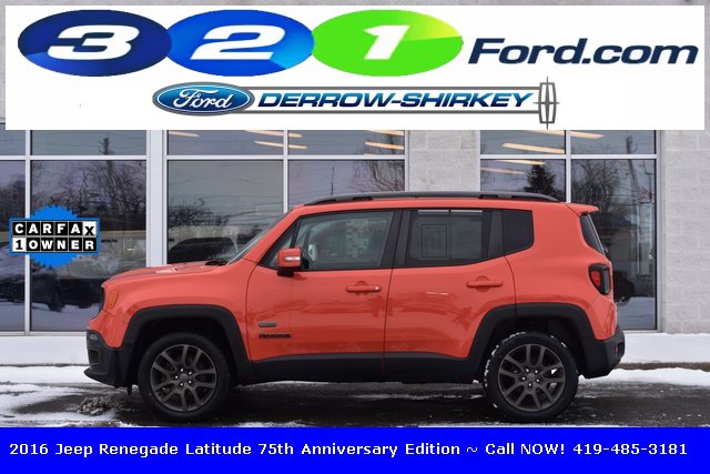 Used 2016 Jeep Renegade 75th Anniversary image 2