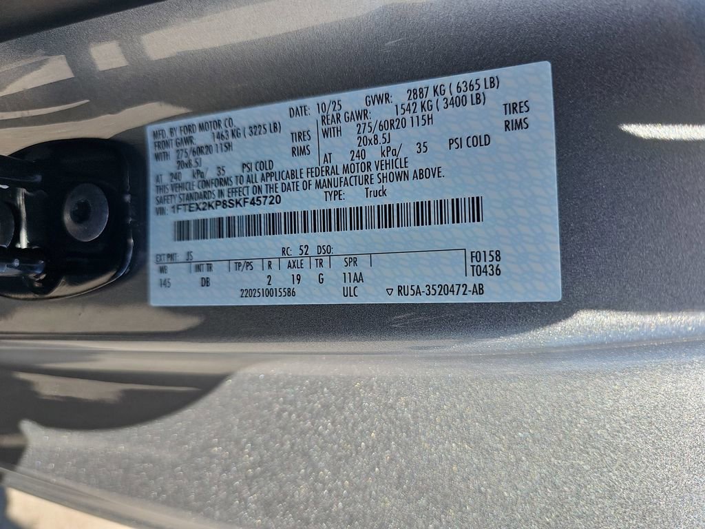 Used 2025 Ford F150 STX w/ Equipment Group 200A image 36