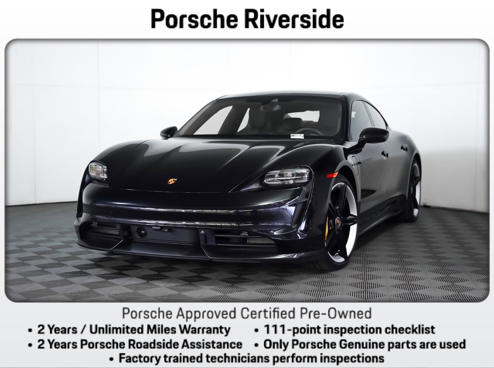 Certified 2020 Porsche Taycan Turbo S image 1