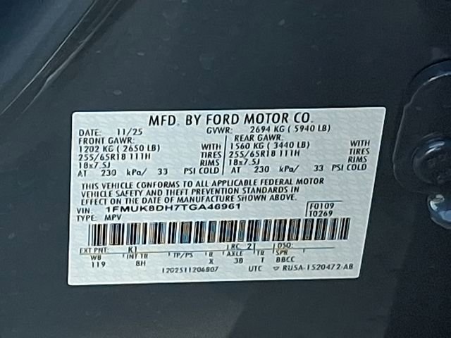 New 2026 Ford Explorer Active image 18