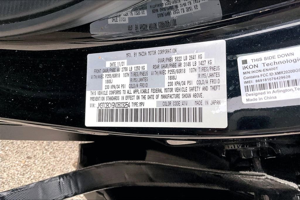 Used 2022 MAZDA CX-9 Touring image 33