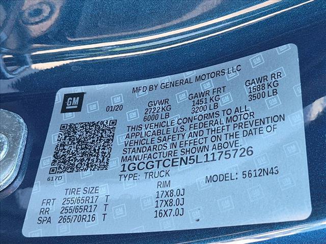 Used 2020 Chevrolet Colorado LT w/ LT Convenience Package AWD/4WD image 23