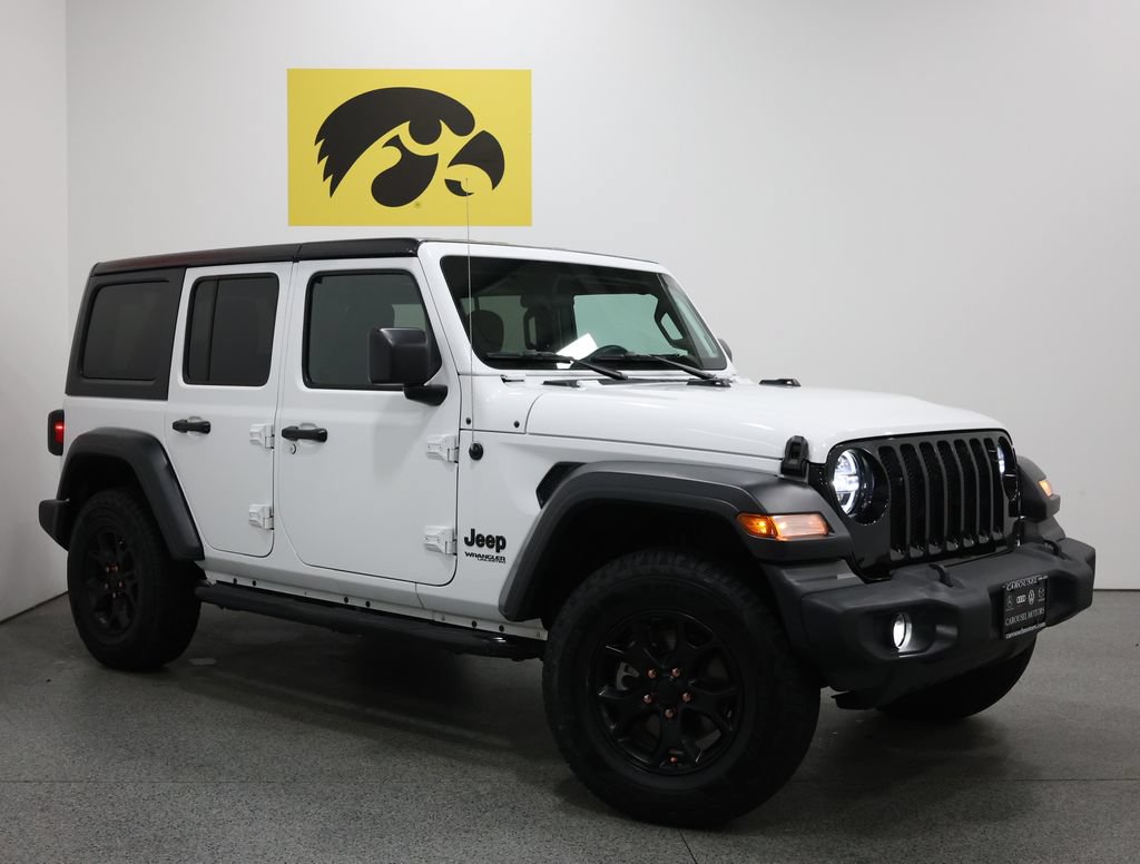 Used 2020 Jeep Wrangler Unlimited Sport AWD/4WD image 2