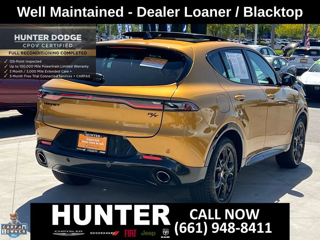 Certified 2024 Dodge Hornet R/T Plus w/ Tech Pack Plus w/o Parking AWD/4WD image 8