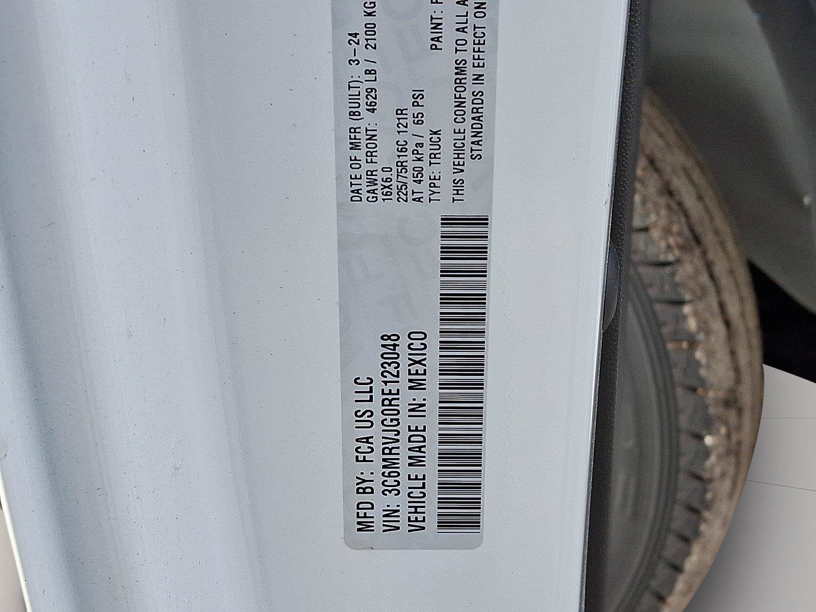 New 2024 RAM ProMaster 3500 w/ Quick Order Package 22G SLT FWD image 15