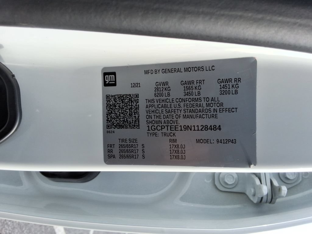 Certified 2022 Chevrolet Colorado ZR2 w/ Colorado ZR2 Bison Edition AWD/4WD image 40