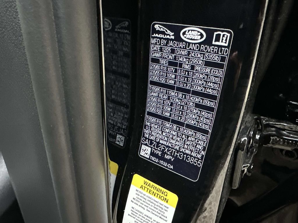 New 2026 Land Rover Range Rover Evoque Dynamic SE image 22