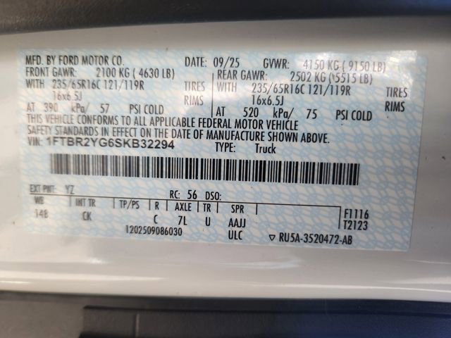 New 2025 Ford Transit 250 Low Roof AWD image 21