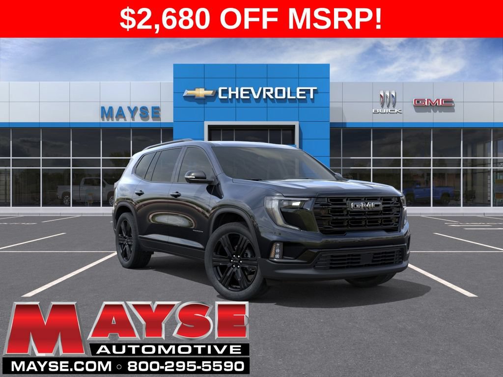 New 2027 GMC Acadia Elevation w/ Black Edition