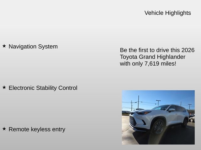 Used 2026 Toyota Grand Highlander MAX Platinum image 7