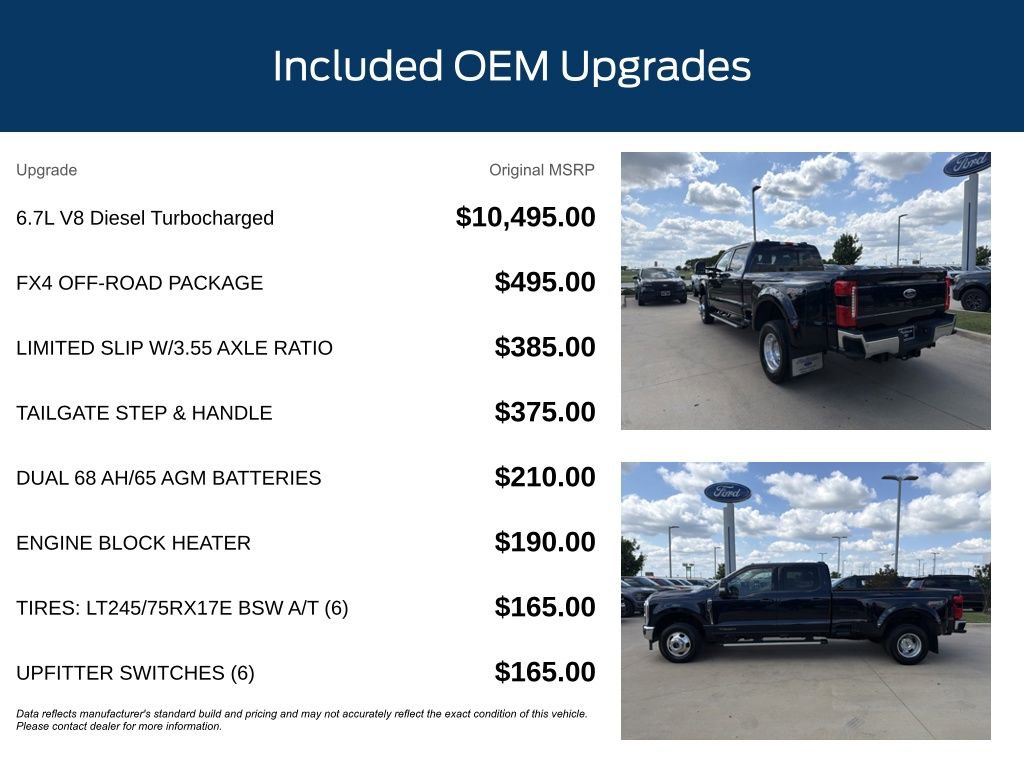 Used 2024 Ford F350 Lariat w/ FX4 Off-Road Package AWD/4WD image 12