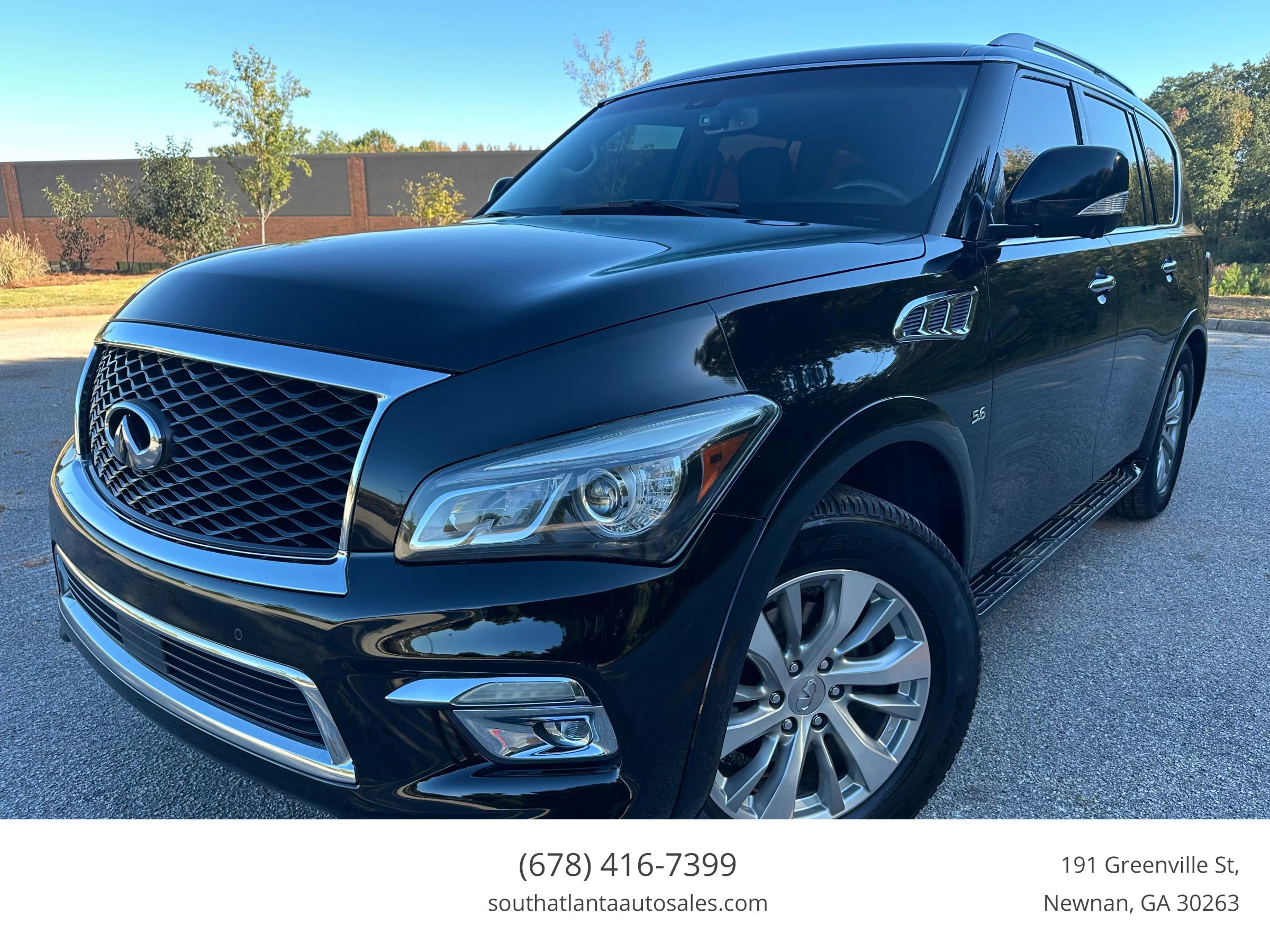 Used 2017 INFINITI QX80 4WD image 1
