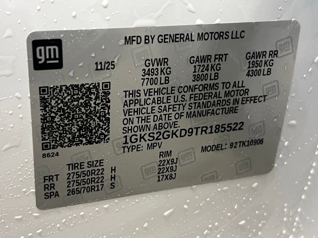 New 2026 GMC Yukon XL Elevation w/ LPO, Floor Liner Package image 39