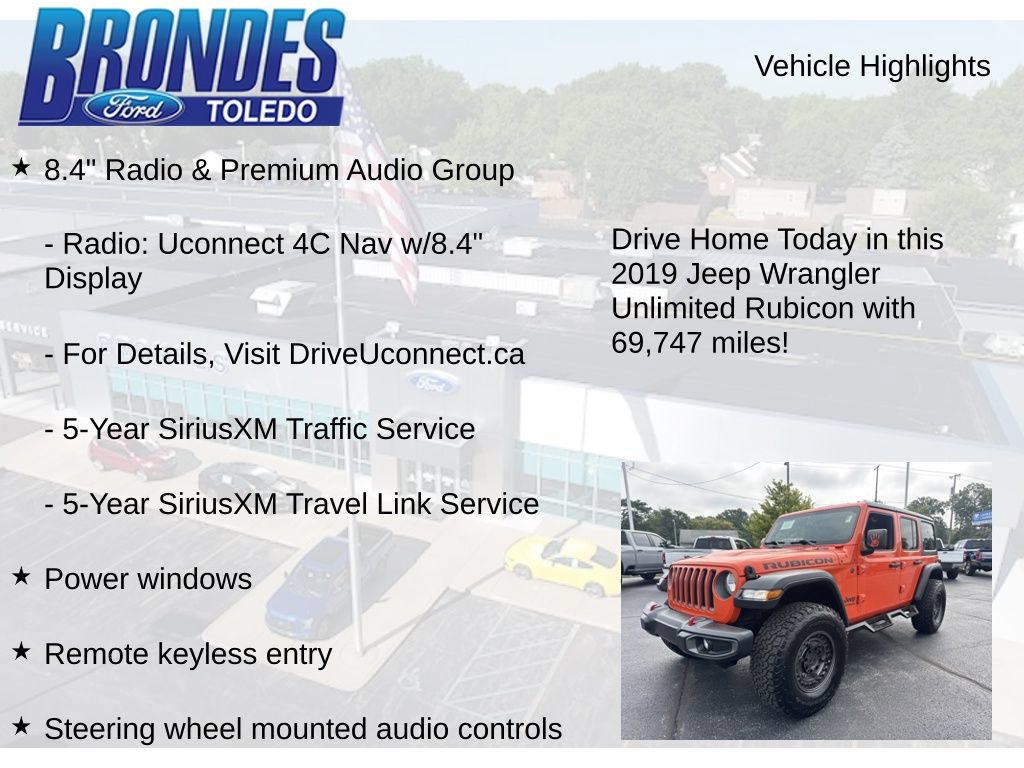 Used 2019 Jeep Wrangler Unlimited Rubicon AWD/4WD image 17