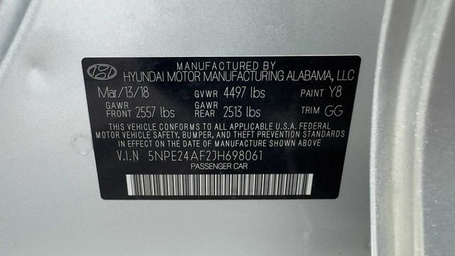 Used 2018 Hyundai Sonata SE FWD image 34