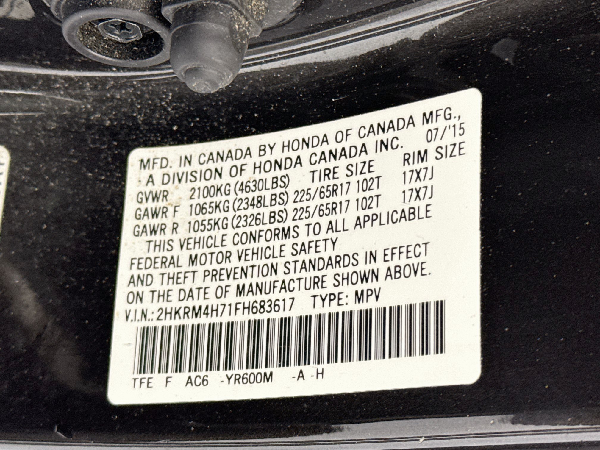 Used 2015 Honda CR-V EX-L image 31